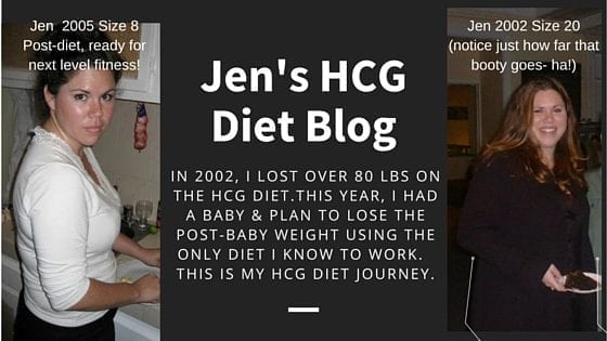 Jen's Hcg Diet Blog and Journey - My Success Story Before and After Photos