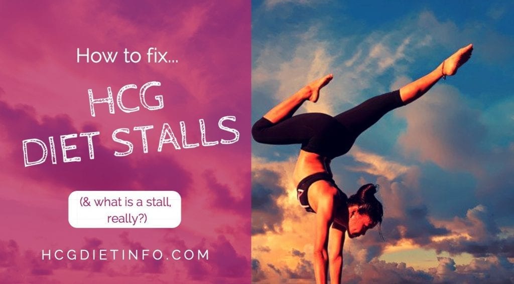 Hcg Diet stalls and plateaus - what is, and how to fix